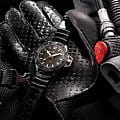 Hamilton Hamilton Khaki Navy Frogman Auto H77825330 механические мужские часы часы крупный план черный циферблата