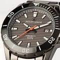 Jacques Lemans Jacques Lemans Hybromatic 1-2222A автокварц (кинетик) мужские часы часы крупный план серый циферблата