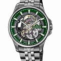 Candino Candino Automatic C4782/2  C4782/2 механические мужские часы   циферблат, браслет нержавеющая сталь с ip-покрытием — вид спереди