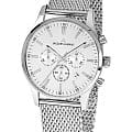 Jacques Lemans Jacques Lemans  Classic 1-2025G  1-2025G кварцевые мужские часы белый циферблат, браслет нержавеющая сталь — вид спереди