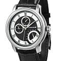 Earnshaw Earnshaw Longitude ES-8104-01  ES-8104-01 кварцевые мужские часы  циферблат, браслет кожаный — вид спереди