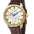 Earnshaw Earnshaw Longitude ES-8104-04  ES-8104-04 кварцевые мужские часы  циферблат, браслет кожаный — вид спереди