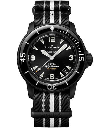 Swatch x Blancpain Ocean Of Storms SO35B400