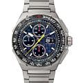 TAG Heuer TAG Heuer Formula 1 X Oracle Red Bull Racing CBZ2080.BF0009  CBZ2080.BF0009 механические мужские часы синий циферблат, браслет титановый — вид спереди