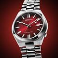 Citizen Citizen Tsuyosa NJ0150-56W мужские часы красный циферблат на запястье