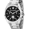 Karl Lagerfeld Karl Lagerfeld Round Essentials R0553101504  R0553101504 кварцевые женские часы  черный циферблат, браслет нержавеющая сталь — вид спереди