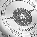 Longines Longines Conquest L3.811.4.53.3 кварцевые мужские часы часы крупный план черный циферблата