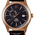 Orient Orient AL00004B (FAL00004B)  FAL00004B  мужские часы  черный циферблат, браслет кожаный — вид спереди