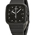 Rado Rado R5.5 R28886182  R28886182 кварцевые мужские часы черный циферблат, браслет высокотехнологичная плазменная керамика — вид спереди