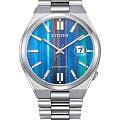Citizen Citizen Tsuyosa NJ0151-53W  NJ0151-53W механические мужские часы  антрацитовый циферблат, браслет нержавеющая сталь — вид спереди