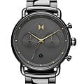 MVMT MVMT CHRONO 28000174-D  28000174-D кварцевые мужские часы серый циферблат, браслет сталь с ip покрытием — вид спереди