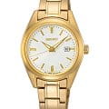 Seiko Seiko Conceptual Series Dress SUR632P1  SUR632P1 кварцевые женские часы белый циферблат, браслет нержавеющая сталь — вид спереди