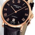 Certina Certina C017.407.36.053.00, ds podium швейцария мужские часы на браслете кожаный боковой вид