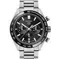 TAG Heuer TAG Heuer Carrera CBN2A1B.BA0643  CBN2A1B.BA0643 механические мужские часы черный циферблат, браслет нержавеющая сталь — вид спереди