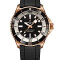 Breitling Breitling Superocean Automatic 42 R17375211B1S1  R17375211B1S1 механические мужские часы черный циферблат, браслет каучук — вид спереди