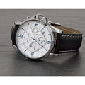 Jacques Lemans Jacques Lemans 1-1857B,  австрия мужские часы на браслете кожаный боковой вид