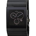 Rado Rado Ceramica R21714732  R21714732 кварцевые мужские часы черный циферблат, браслет высокотехнологичная керамика — вид спереди