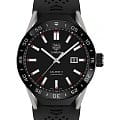 TAG Heuer TAG Heuer Connected Modular AWBF2A80.BF0608  AWBF2A80.BF0608 механические мужские часы черный циферблат, браслет силикон — вид спереди