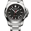 Victorinox Victorinox I.N.O.X. 241723.1  241723.1 механические мужские часы  черный циферблат, браслет нержавеющая сталь 316l — вид спереди