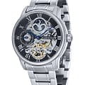 Earnshaw Earnshaw Longitude ES-8006-11  ES-8006-11 механические мужские часы  серый циферблат, браслет нержавеющая сталь — вид спереди