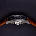 Swiss Military by Chrono Swiss Military by Chrono Automatic Collection SMA34077.03-SET механические мужские часы часы крупный план синий циферблата