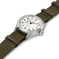 Hamilton Hamilton Khaki Field Mechanical Power Reserve 40mm H69509910, khaki field швейцария мужские часы на браслете тканевый боковой вид