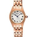 Seiko Seiko Conceptual Series Dress SWR042P1  SWR042P1 кварцевые женские часы белый циферблат, браслет сталь c pvd покрытием — вид спереди