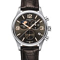 Certina Certina DS-8 Moon Phase C033.460.16.087.00 DS 8 C0334601608700 кварцевые мужские часы коричневый циферблат, браслет кожаный — вид спереди