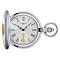 Tissot Tissot Double Savonnette Mechanical T865.405.99.038.01  T8654059903801 механические мужские часы  серебристый циферблат, браслет не выбрано — вид спереди