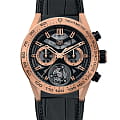 TAG Heuer TAG Heuer Carrera CAR5A5V.FC6377  CAR5A5V.FC6377 механические мужские часы   циферблат, браслет кожа + каучук — вид спереди