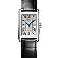 Longines Longines DolceVita L5.258.4.71.0  L52584710 кварцевые женские часы серебристый циферблат, браслет кожаный — вид спереди
