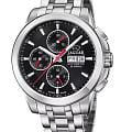 Jaguar Jaguar Le Chronographe J978/4  J978/4 механические мужские часы черный циферблат, браслет нержавеющая сталь — вид спереди