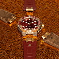 Maurice Lacroix Maurice Lacroix Aikon Venturer Asia Special Edition AI6058-BRZ6B-530-6 механические мужские часы часы крупный план коричневый циферблата
