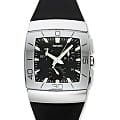 Rado Rado Sintra R13600029  R13600029 кварцевые мужские часы черный циферблат, браслет каучук — вид спереди