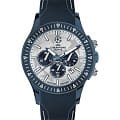 Jacques Lemans Jacques Lemans U-43A  U-43A кварцевые мужские часы серый циферблат, браслет кожа + текстиль — вид спереди