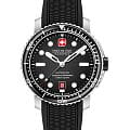 Swiss Military Hanowa Swiss Military Hanowa Maitre Plongeur SMWGL0002001-SET механические мужские часы часы крупный план черный циферблата