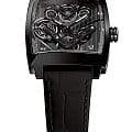 TAG Heuer TAG Heuer WAW2081.FC6348  WAW2081.FC6348 механические мужские часы  черный циферблат, браслет кожаный — вид спереди