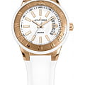 Jacques Lemans Jacques Lemans Sport Miami 1-1784H  1-1784H кварцевые мужские часы белый циферблат, браслет силикон — вид спереди