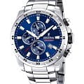 Festina Festina Chrono Sport F20463/2  F20463/2 кварцевые мужские часы синий циферблат, браслет нержавеющая сталь — вид спереди