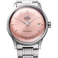 Orient Orient Automatic RA-AC0M11Y3 (RA-AC0M11Y30B)  RA-AC0M11Y30B механические мужские часы розовый циферблат, браслет нержавеющая сталь — вид спереди