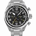 Aviator Aviator Airacobra V.2.25.0.169.5  V.2.25.0.169.5 кварцевые мужские часы черный циферблат, браслет нержавеющая сталь — вид спереди