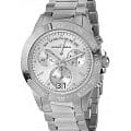 Jacques Lemans Jacques Lemans  Sport 40-10A  40-10A кварцевые мужские часы серебристый циферблат, браслет нержавеющая сталь — вид спереди
