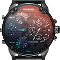 Diesel Diesel Mr. Daddy 2.0 DZ7395  DZ7395 кварцевые мужские часы цветной циферблат, браслет сталь с ip покрытием — вид спереди