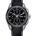 Rado Rado Hyperchrome Automatic Chronograph R32042155 Automatic R32042155 механические мужские часы черный циферблат, браслет кожаный — вид спереди
