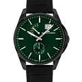 Jacques Lemans Jacques Lemans Derby 1-2199K  1-2199K кварцевые мужские часы зеленый циферблат, браслет кожаный — вид спереди