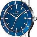 Оригинальные часы Daniel Wellington Daniel Wellington Iconic Paradigma Link Blue Enamel Silver DW00100820 кварцевые калибр механизма  общий вид