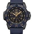 Luminox Luminox Navy SEAL Steel XS.3255.CB.NSF  XS.3255.CB.NSF кварцевые мужские часы черный циферблат, браслет каучук — вид спереди