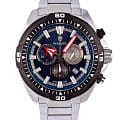 Wainer Wainer Sport WA.15559-C  WA.15559-C кварцевые мужские часы синий циферблат, браслет нержавеющая сталь 316l — вид спереди