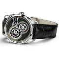 Hamilton Hamilton Jazzmaster Regulator Cinema H42605731, jazzmaster швейцария мужские часы на браслете нержавеющая сталь боковой вид