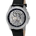 Kenneth Cole Kenneth Cole Automatic IKC8100  IKC8100 механические мужские часы серый циферблат, браслет кожаный — вид спереди
